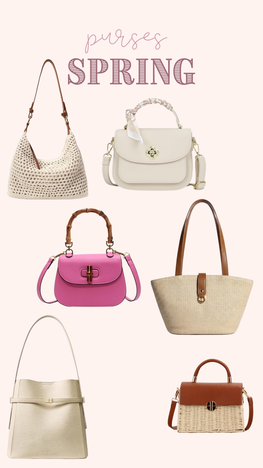 Spring Purses 💞👛

#LTKSeasonal #LTKootd #LTKgrwm