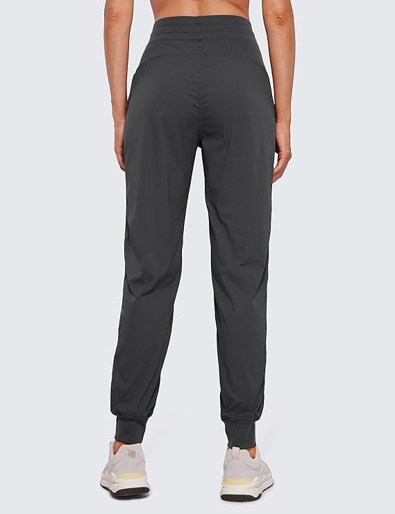 CRZ YOGA Lightweight Workout Joggers for Women, High Waisted Outdoor Running Casual Track Pants w... | Amazon (US)