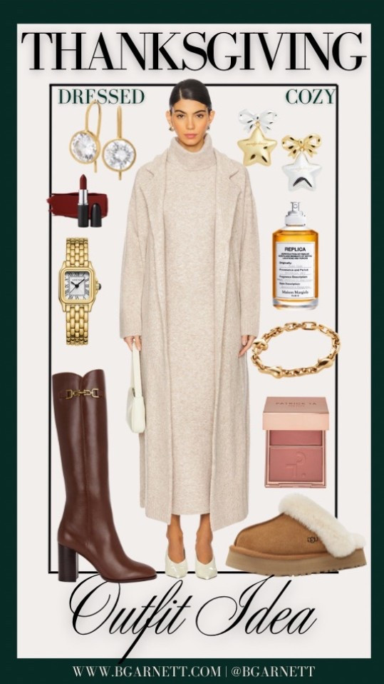 Thanksgiving outfit idea 

Thanksgiving look | fall outfit   | thanksgiving outfit | sweater set | sweater dress | boots | casual fall outfit | casual thanksgiving outfit 

#LTKParties #LTKSeasonal #LTKHoliday