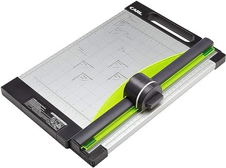 CARL 12 inch-Green Friendly, Professional Rotary Paper Trimmer, 12-inch, 15 sheet cutting capacit... | Amazon (US)