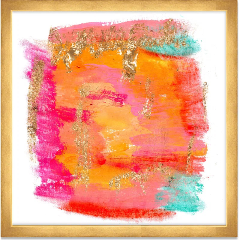 Abstract New Yorker In Spring Watercolor by Oliver Gal - Picture Frame Graphic Art | Wayfair North America