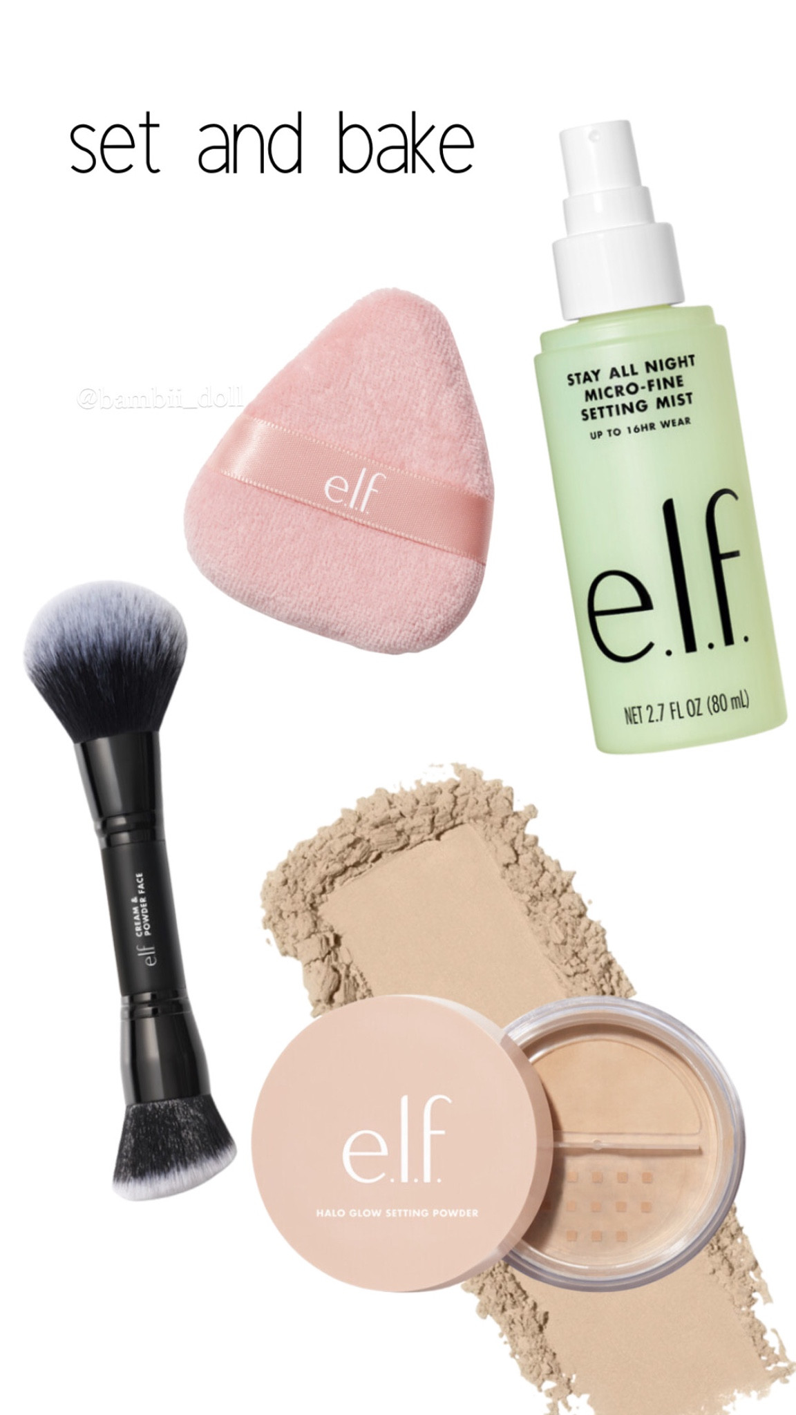 E.L.F. SALE baking and setting essentials 🎂 sale goes live 3/8 on orders of $35+

#LTKSpringSale #LTKfindsunder100 #LTKbeauty