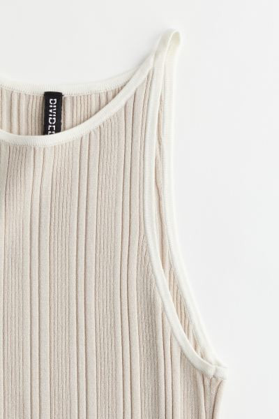 Rib-knit Tank Top | H&M (US + CA)