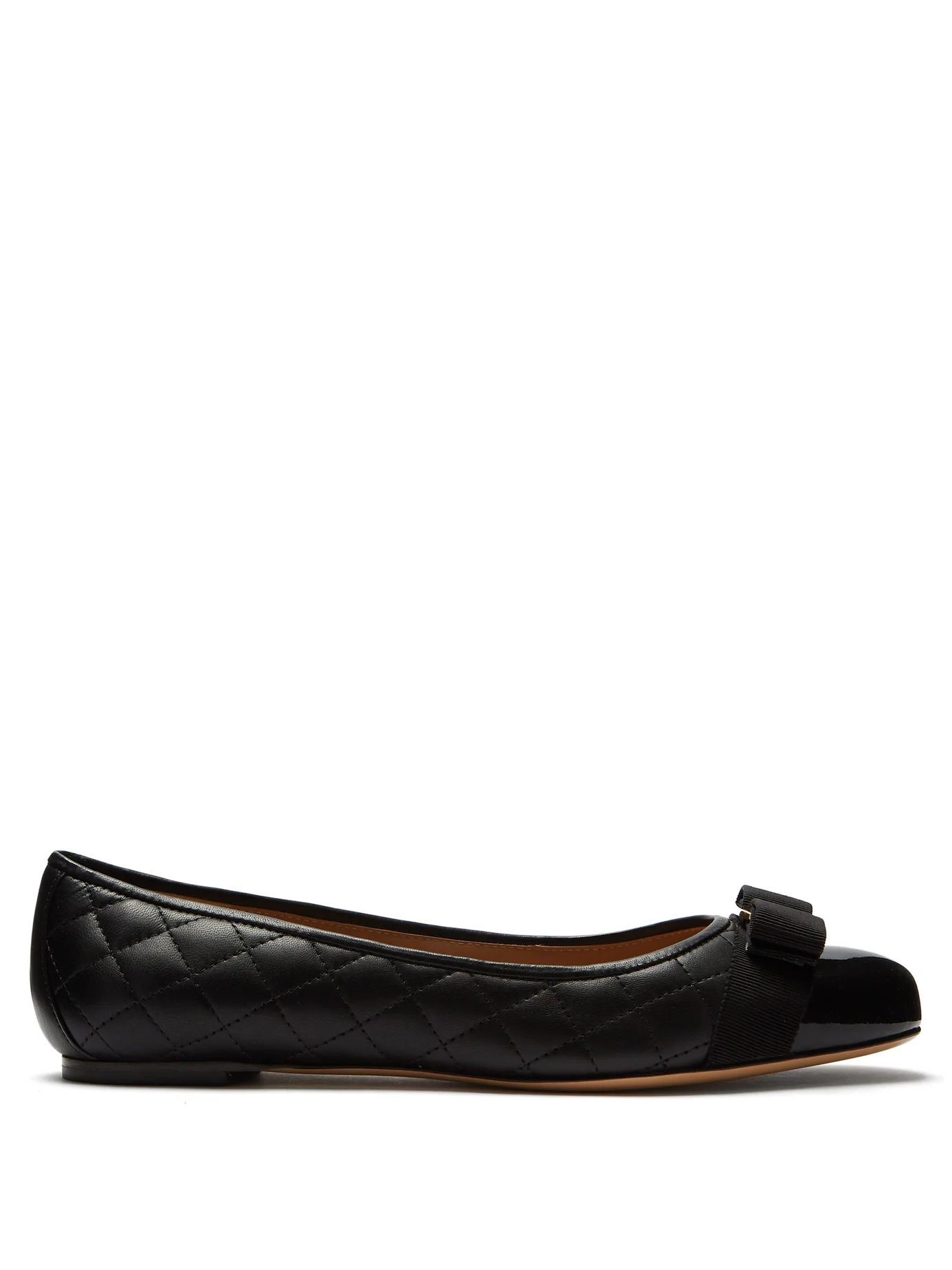 Varina quilted-leather ballet flats | Matches (US)