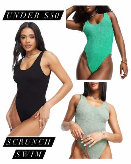 My favorite crinkle swimsuits from last year are back in stock and all under $50. (The mint green is currently $11 with 25% off with code FINAL)


#LTKSeasonal #LTKswim #LTKfindsunder50