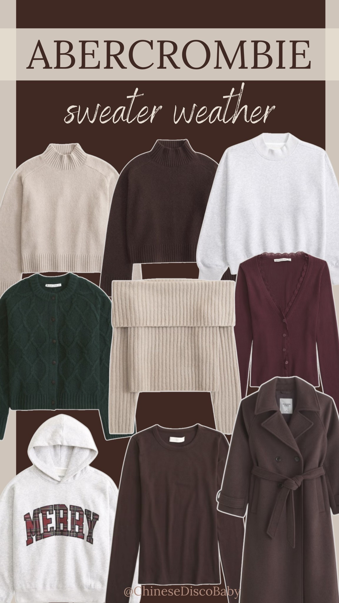 Officially Abercrombie sweater weather!❄️

#LTKU #LTKSeasonal #LTKHoliday