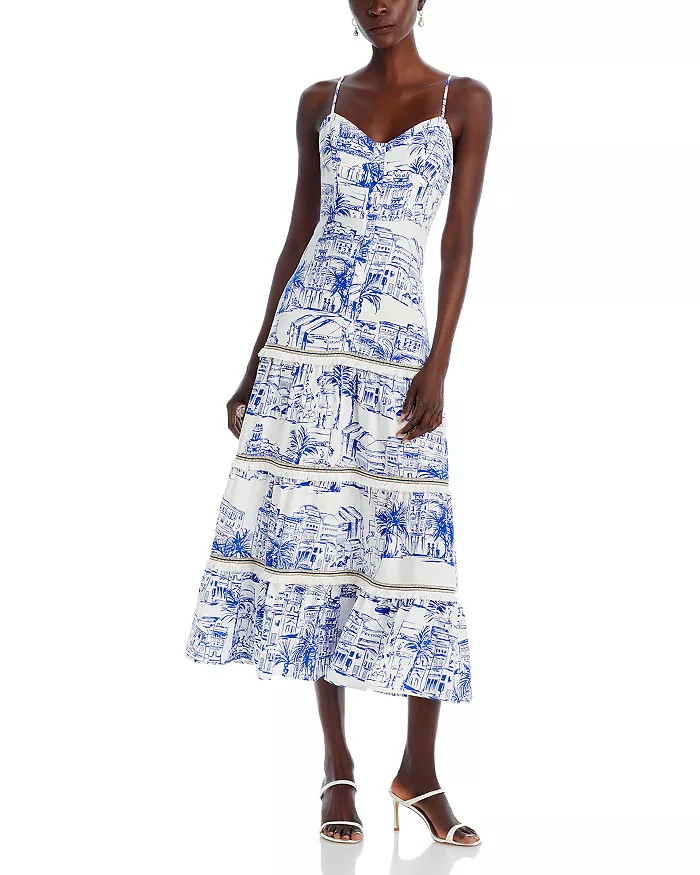 AQUA City Palm Scenic Print Dress - 100% Exclusive Back to results -  Women - Bloomingdale's | Bloomingdale's (US)