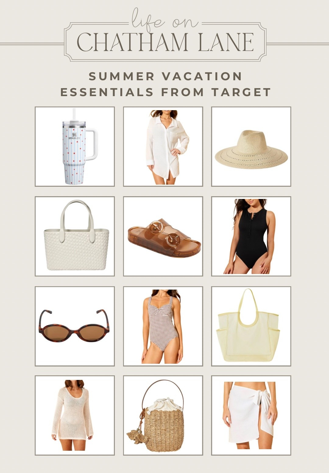 Target summer vacation essentials!  From swimwear, beach bags, summer sandals, tote bags, sunglasses, cover ups, and more!

#LTKSeasonal #LTKHome #LTKSwim