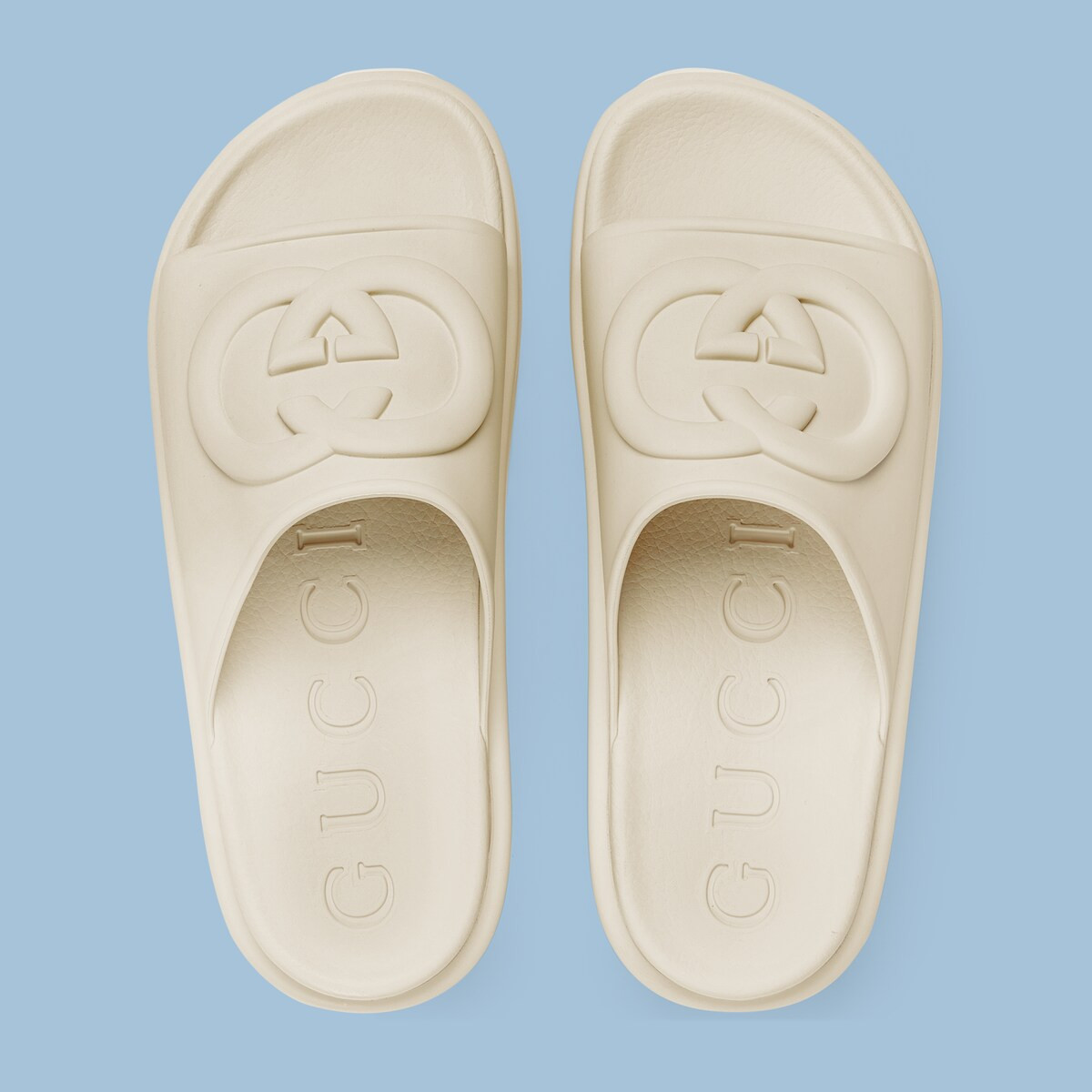Women's slide sandal with Interlocking G | Gucci (US)