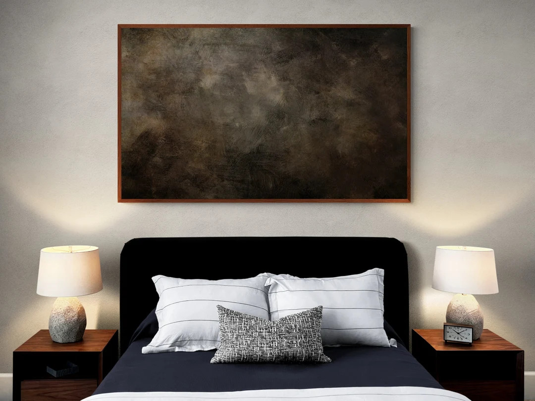 Dark Moody Abstract DIY Printable Art, Large Modern Art, Industrial Instant Digital Download Art ... | Etsy (US)