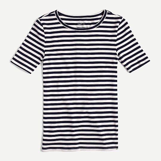Slim perfect T-shirt in stripe | J. Crew US