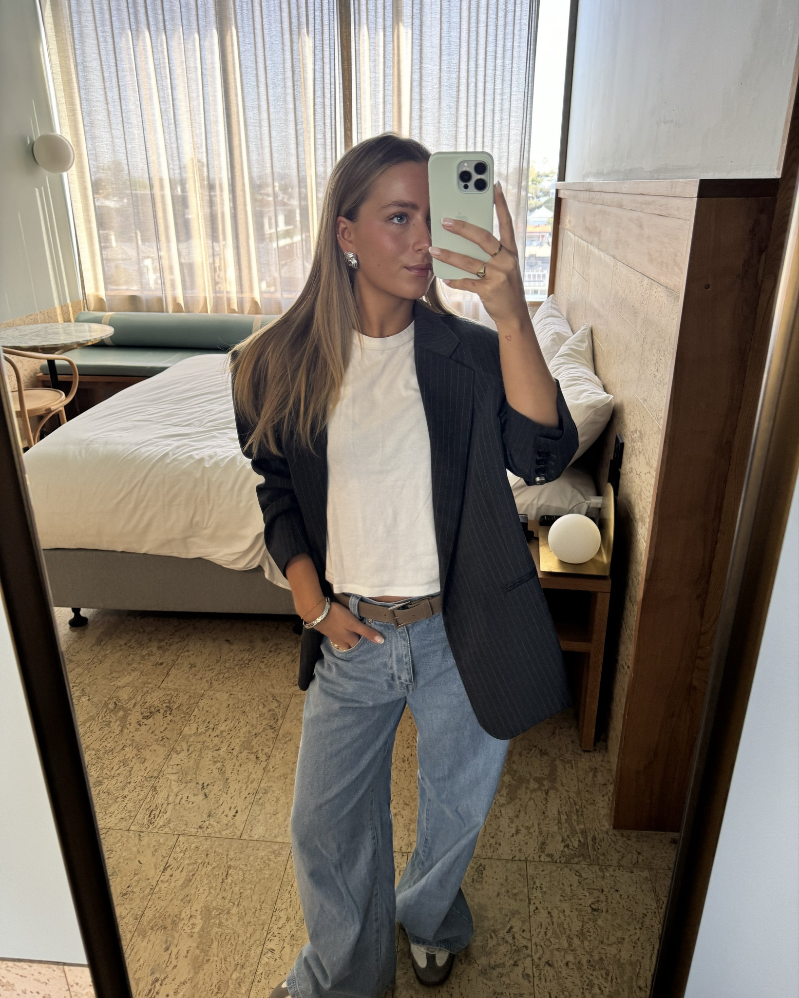 My everyday classic fit!! 🤍 Literally can never go wrong with a white tee, Jean and stunning blazer. 

Such a staple outfit with this Camilla and Marc Blazer 🤝🏼 I’m wearing a size Aus 8

#LTKstyletip #LTKaustralia #FashionWeek