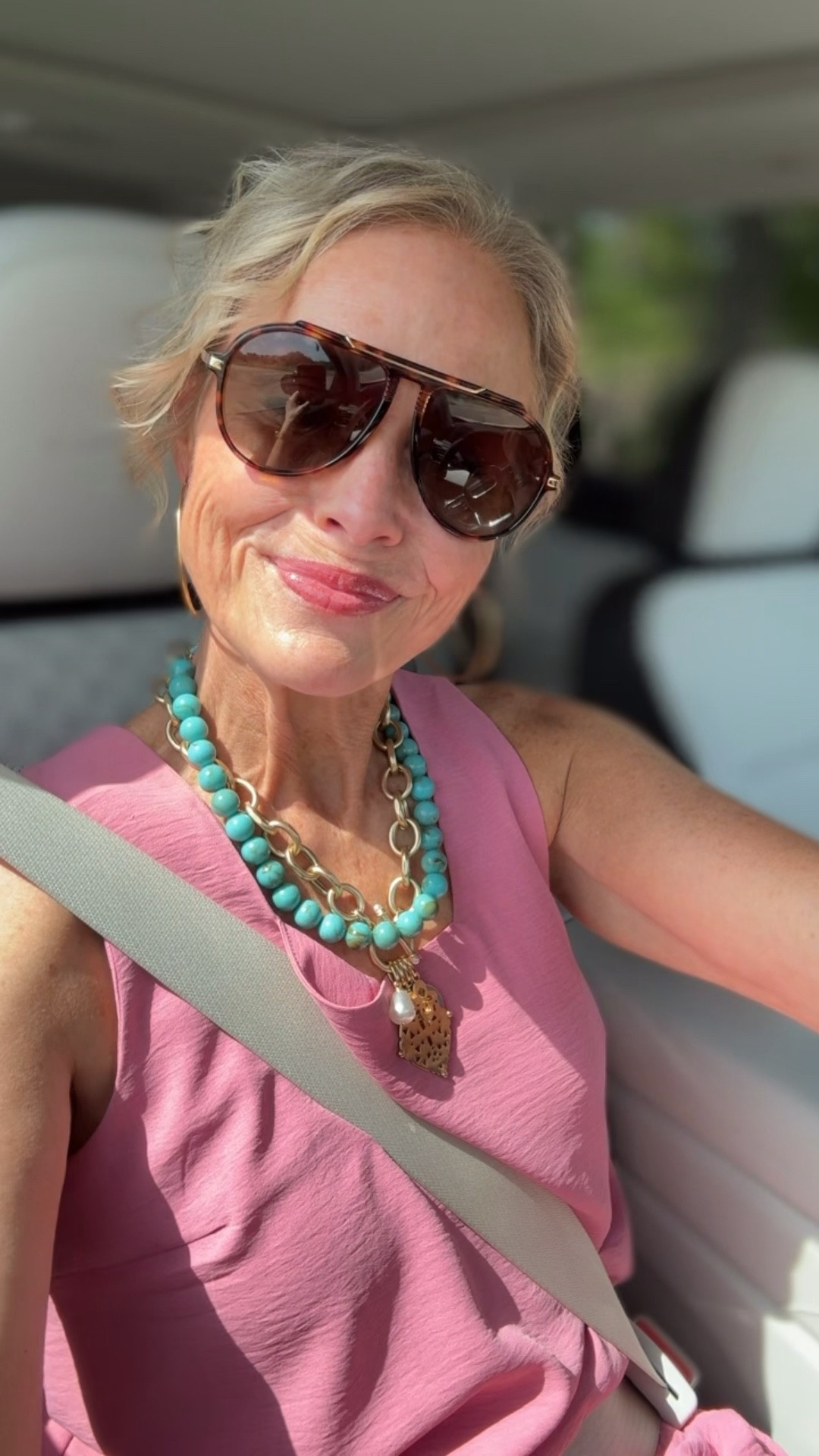 Wearing a medium

#LTKootd #LTKstorytime #LTKOver40