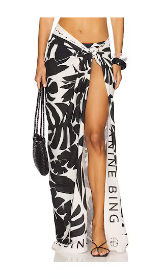 Eliza Sarong in Black Bird Of Paradise | Revolve Clothing (Global)