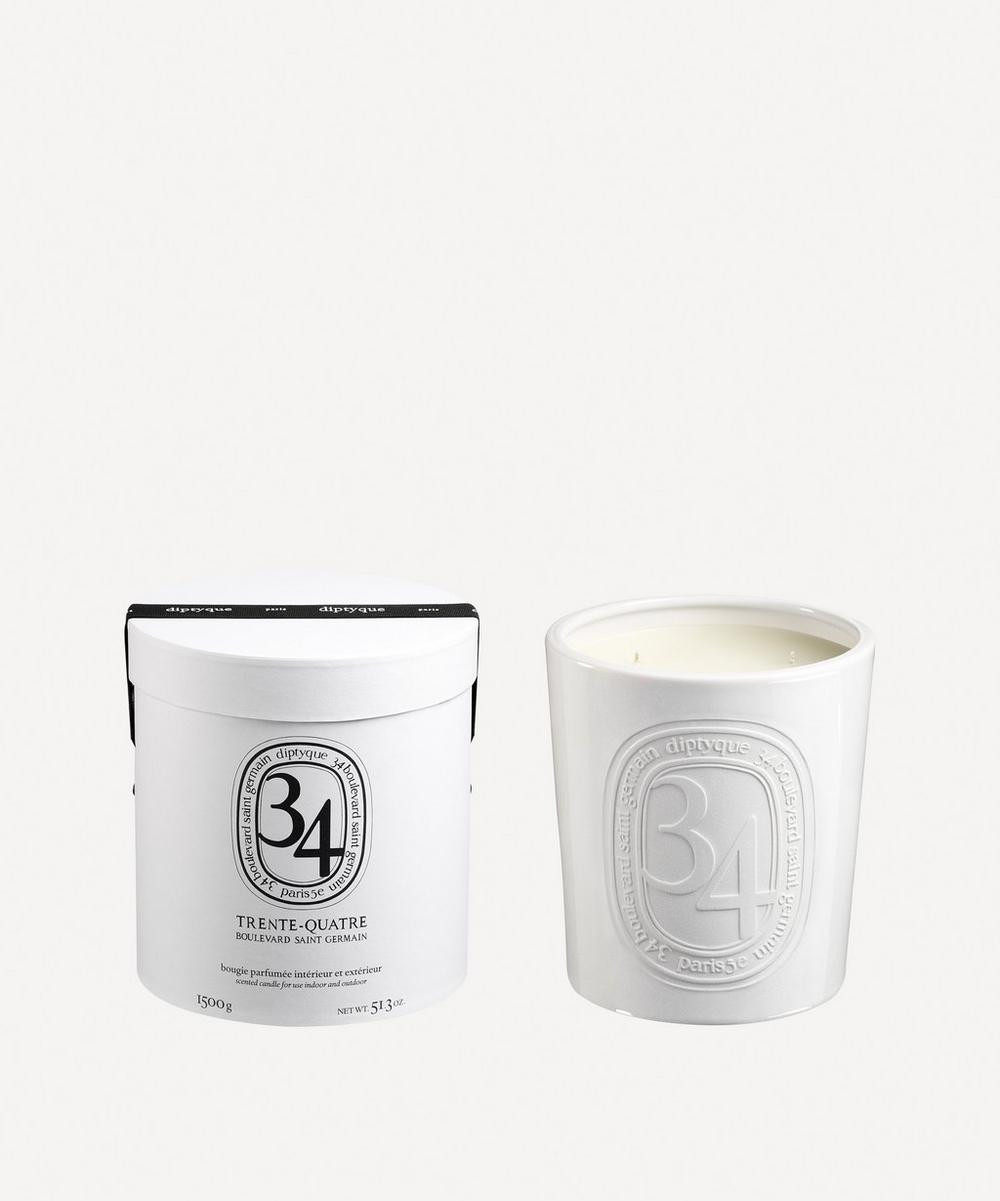 Diptyque 34 Indoor & Outdoor Scented Candle 1500g Luxury Gift | Liberty London (UK)