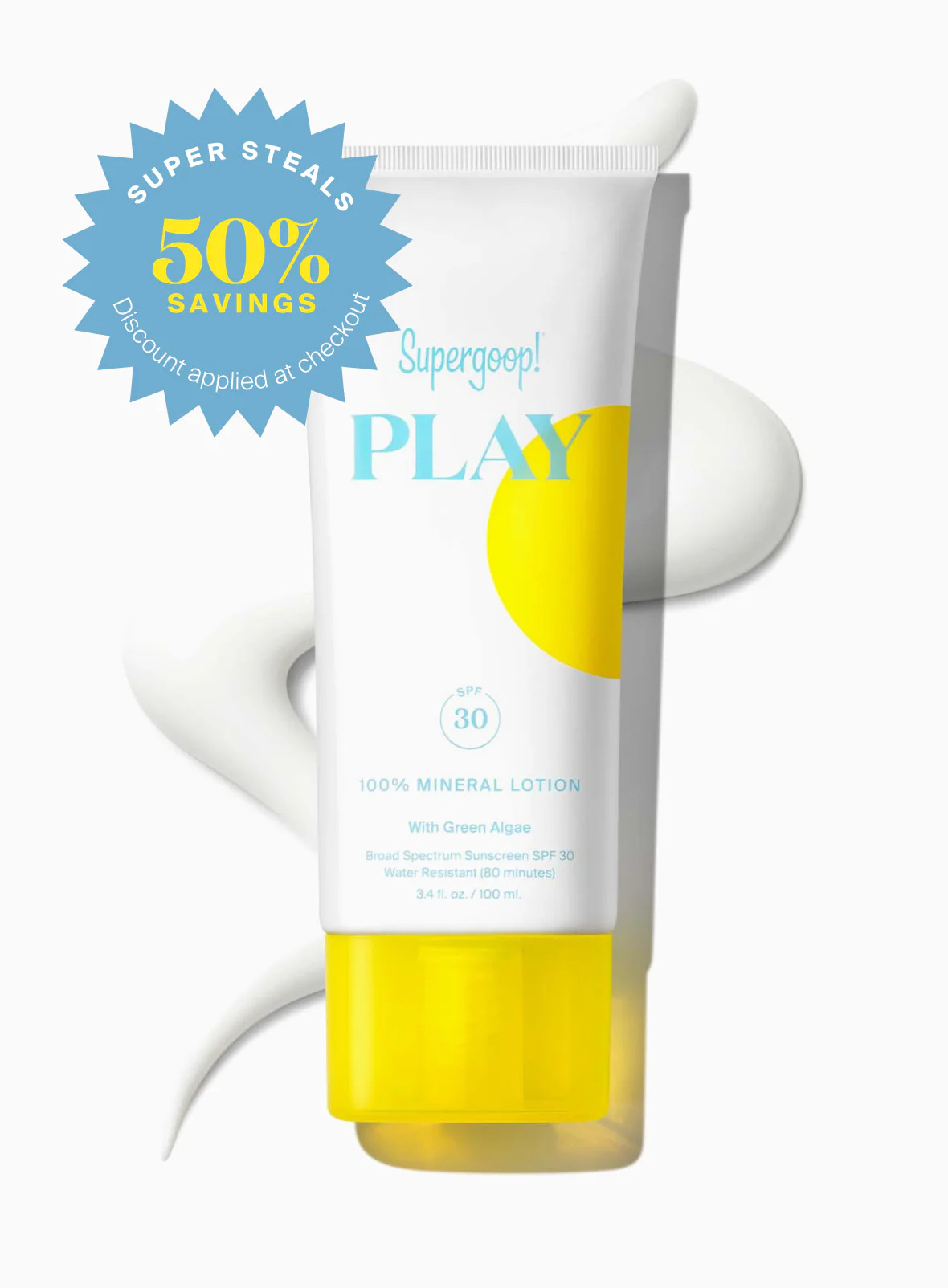 PLAY 100% Mineral Lotion SPF 30 | Supergoop