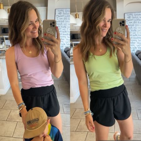 Like and comment “WALMART TANKS” to have all links sent directly to your messages. Loving these $10 workout tanks from Walmart, prettiest colors 🌸 and love the detailing ✨ 
.
#walmart #walmartfinds #walmartfashion #workouttank #workoutclothes #activewear 

#LTKSaleAlert #LTKFitness #LTKActive