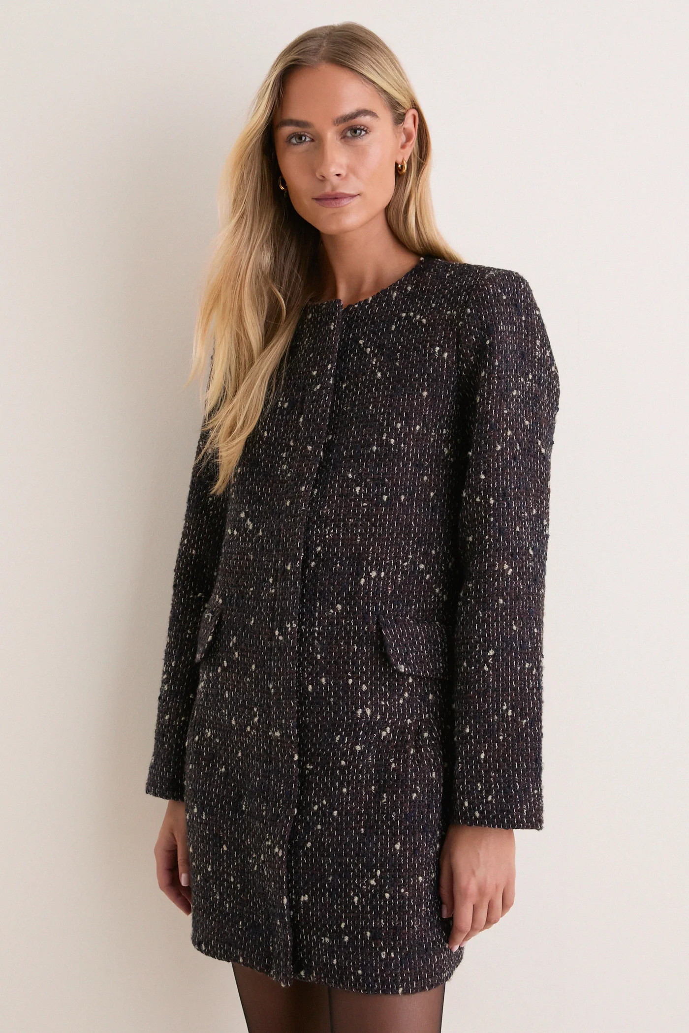 Speckled Tweed Petra Coat Dress | Tuckernuck (US)