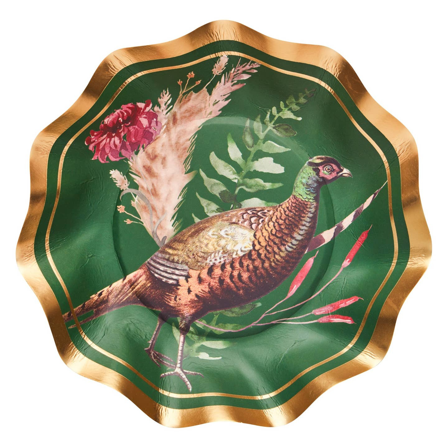 Feather Grove Wavy Paper Appetizer/Dessert Bowl/8pk Info | The Oaks Apparel Company