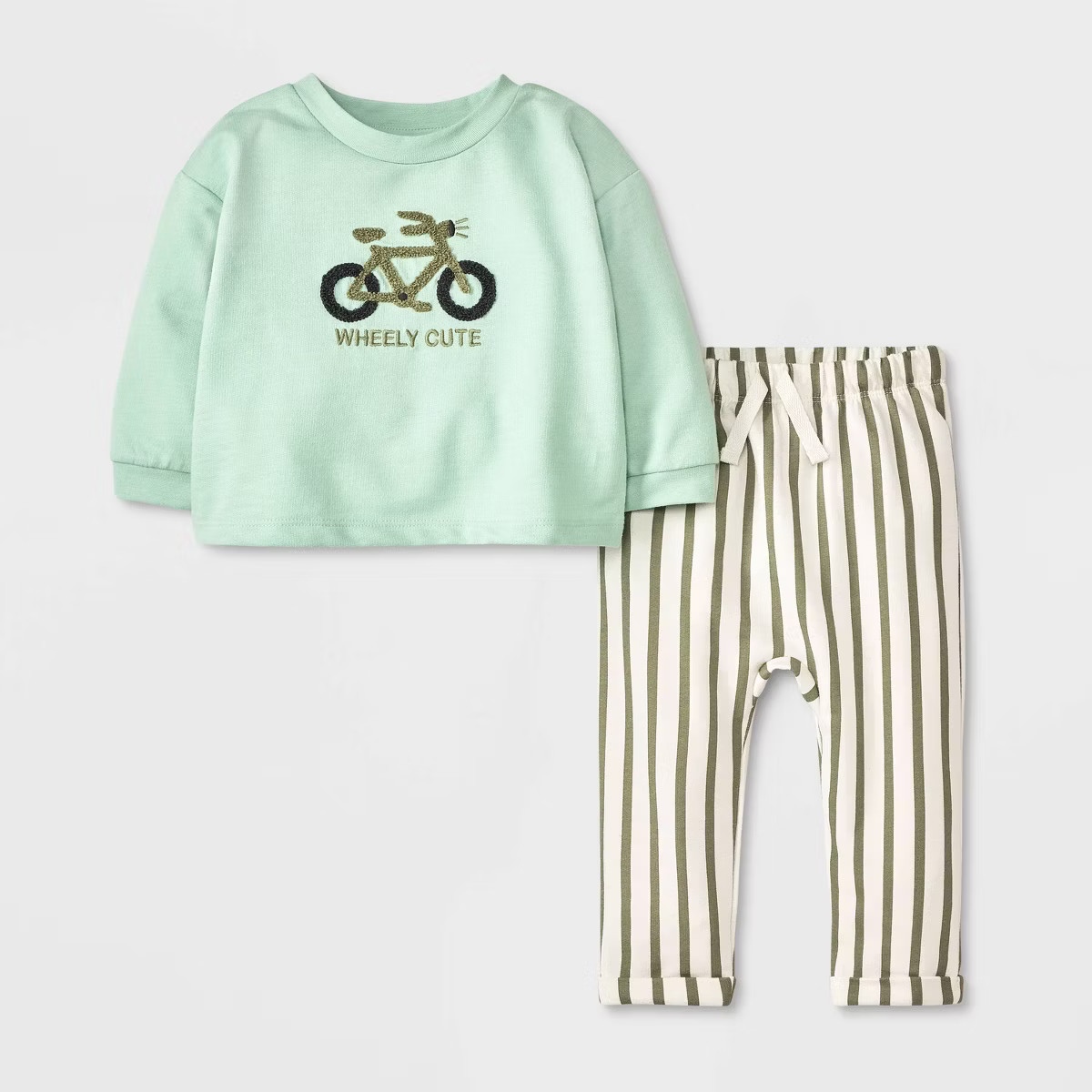 Baby Boys' French Terry Top & Bottom Set - Cat & Jack™ | Target