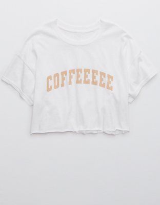 OFFLINE Raw Cut Cropped T-Shirt | American Eagle Outfitters (US & CA)