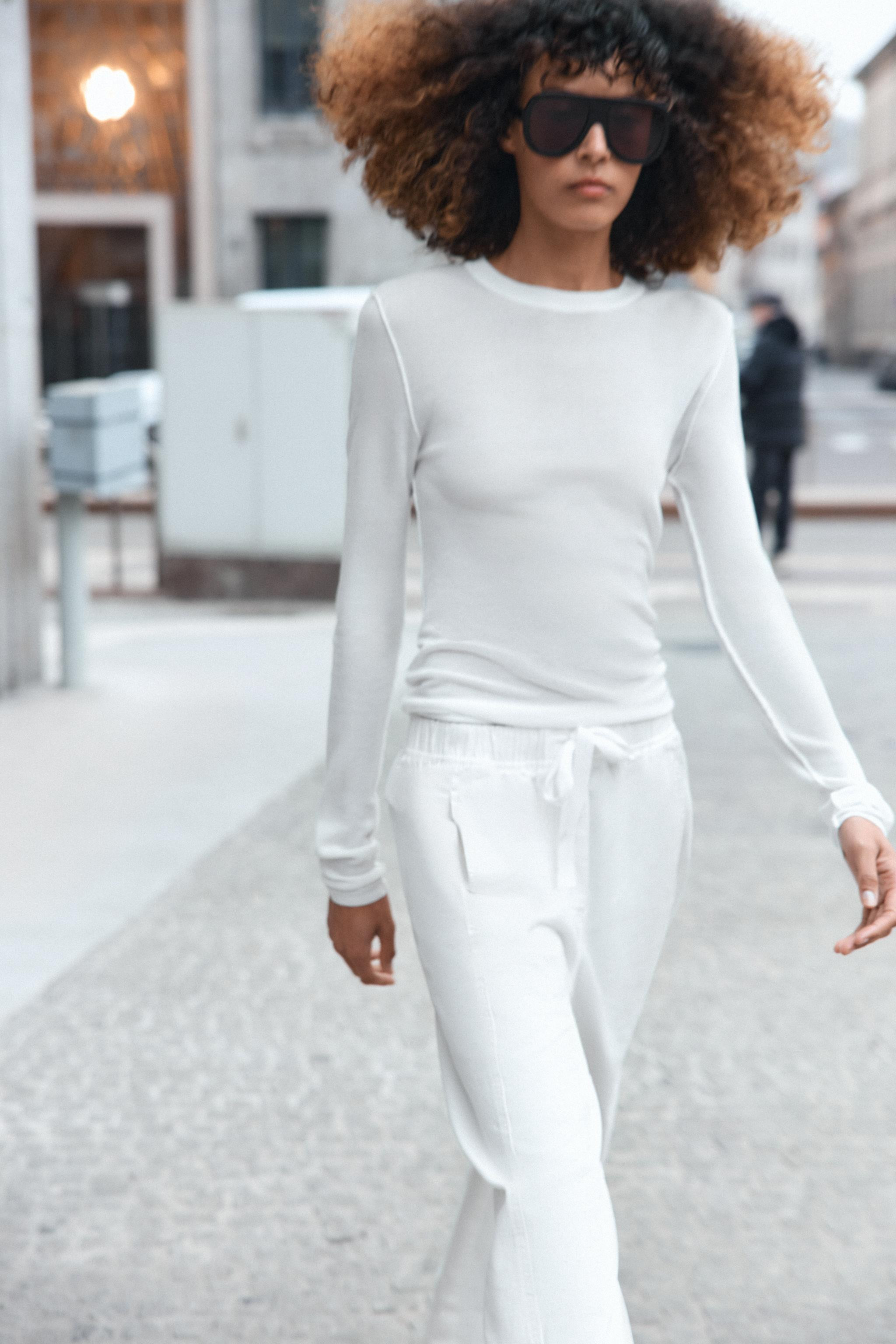 ELASTIC WAIST PANTS | Zara US