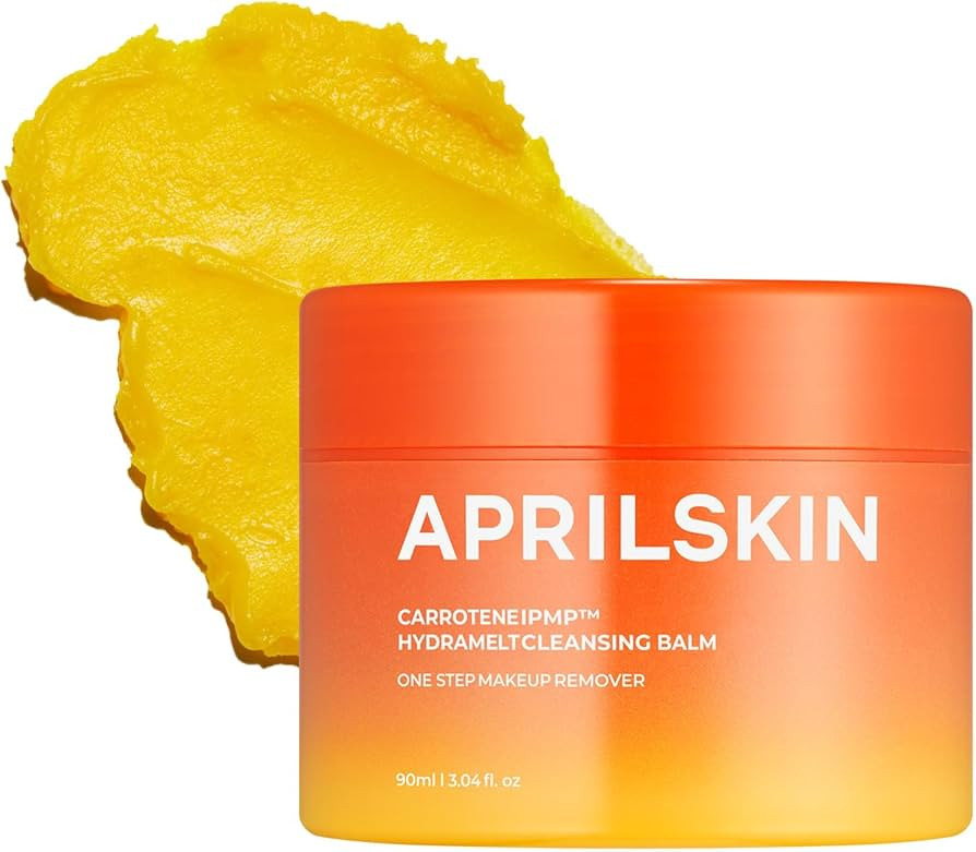 APRILSKIN Carrotene IPMP Hydromelt Cleansing Balm, 3.04 fl.oz, Noncomedogenic, Grapefruit Peel Oi... | Amazon (US)