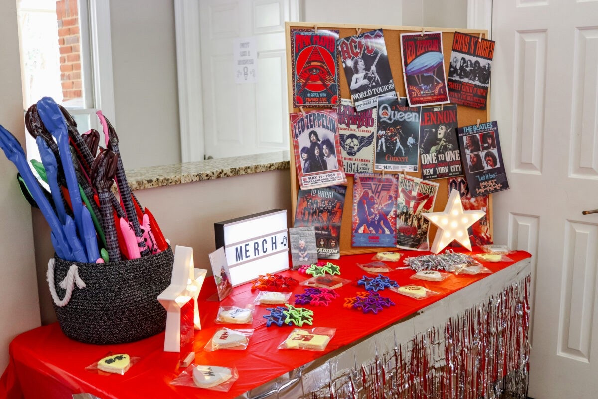 Beck’s First World Tour Rock and Roll Birthday Party - Merch Table

#LTKKids #LTKParties