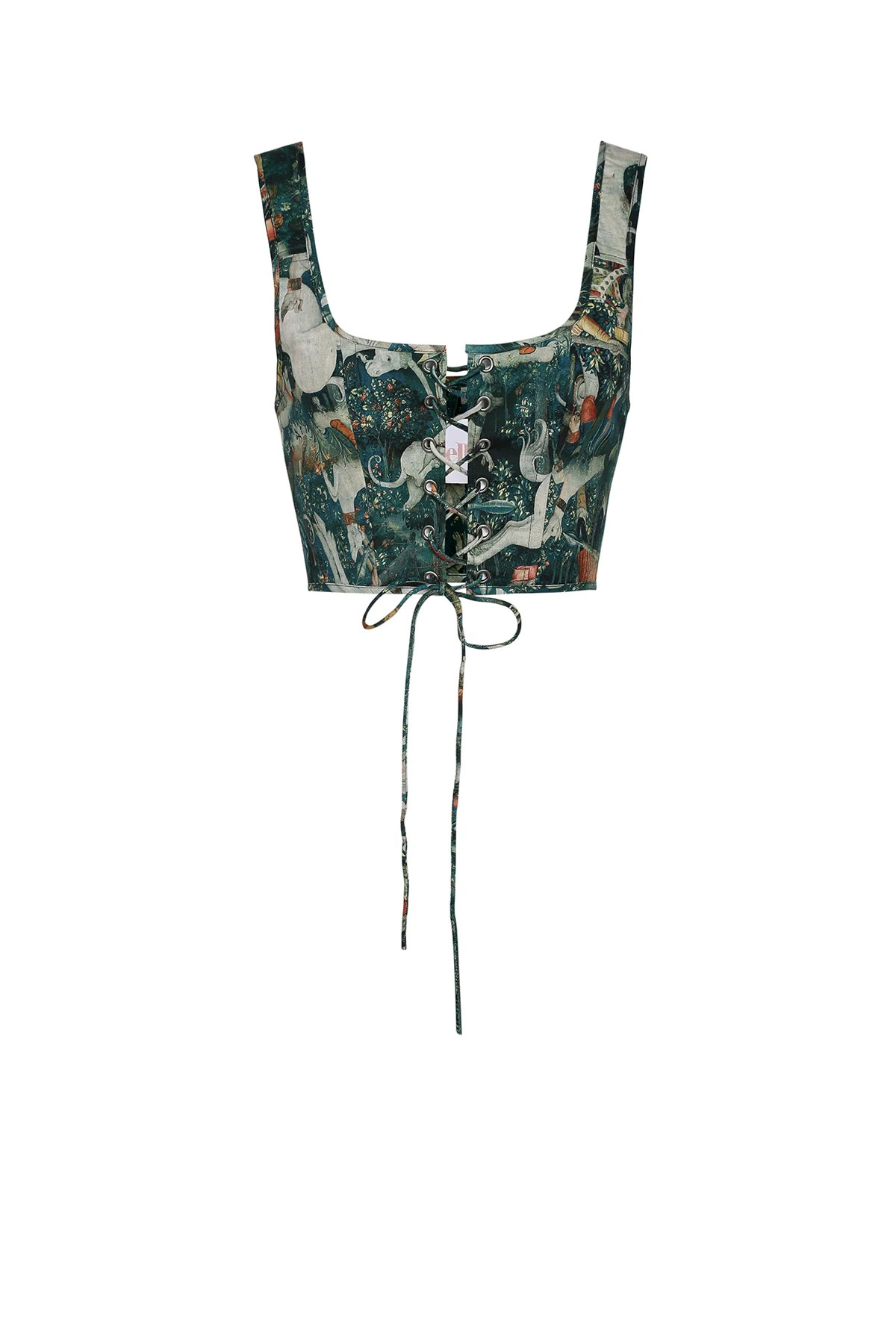 The Unicorn Defends Himself Soft Corset | Selkie Collection