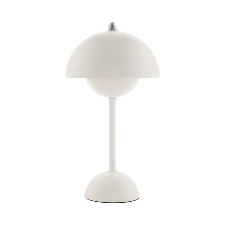 Mainstays by Becky G and Alejandra Rechargeable Dome Table Lamp, Touch On/Off, Off-white, 11.5"H | Walmart (US)