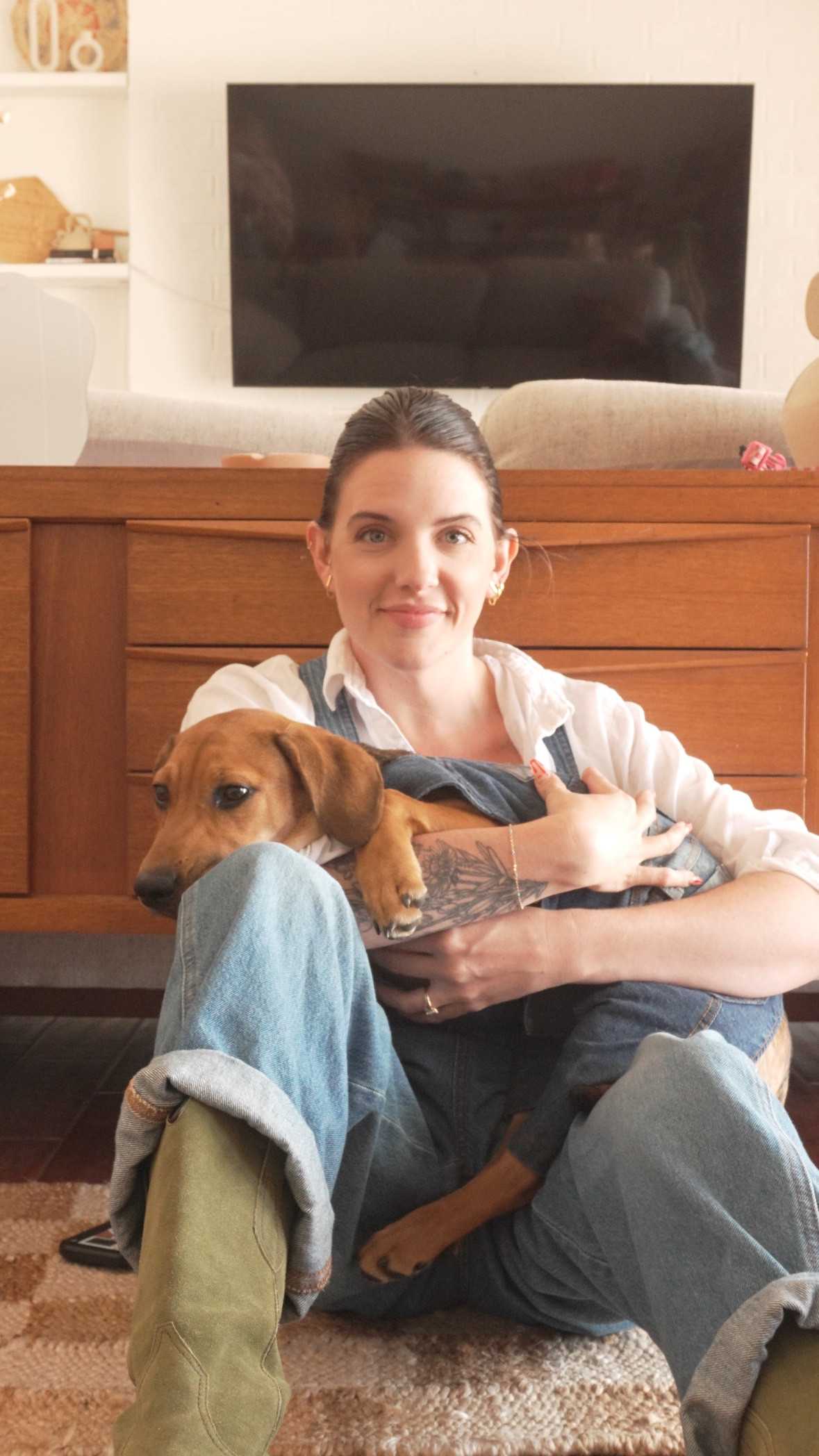 Highly suggest matching your outfits with your pup! Murray is wearing a size 26 

#LTKPets #LTKFindsUnder100 #LTKMidsize