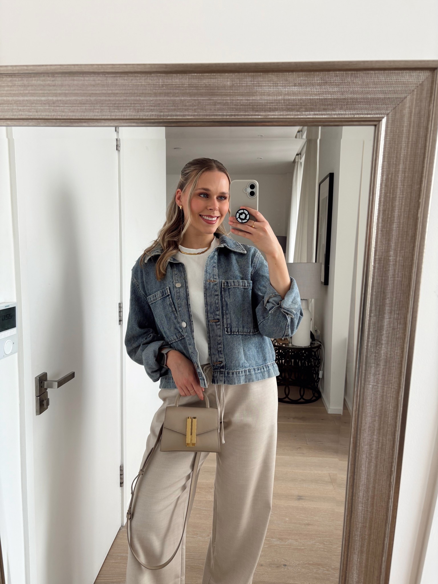 Sunny Sunday outfit 🌞

Linen trousers, comfy outfit, ootd, spring outfit, denim jacket 

#LTKspring #LTKuk #LTKstyletip