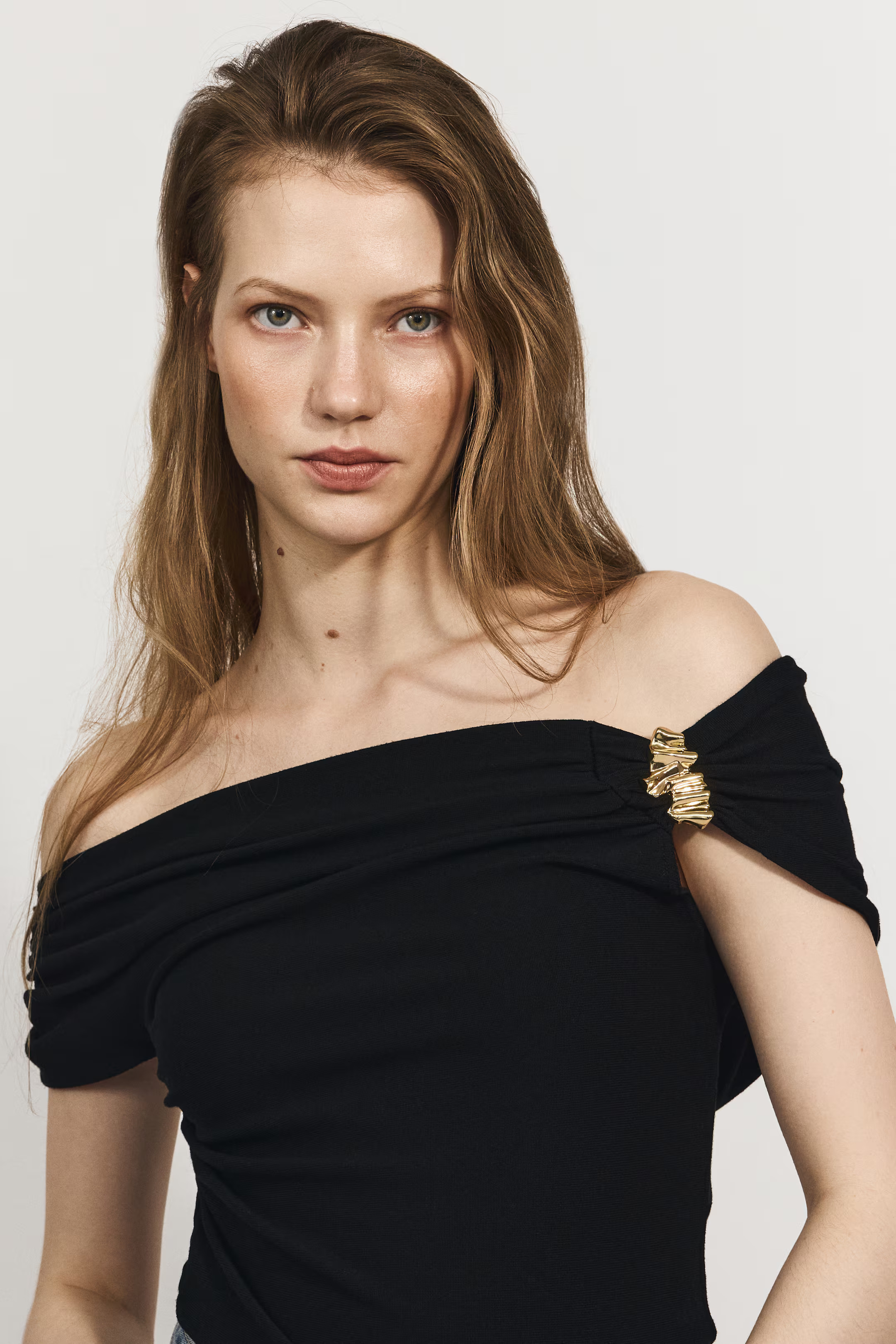One-Shoulder Top - Black - Ladies | H&M US | H&M (US + CA)