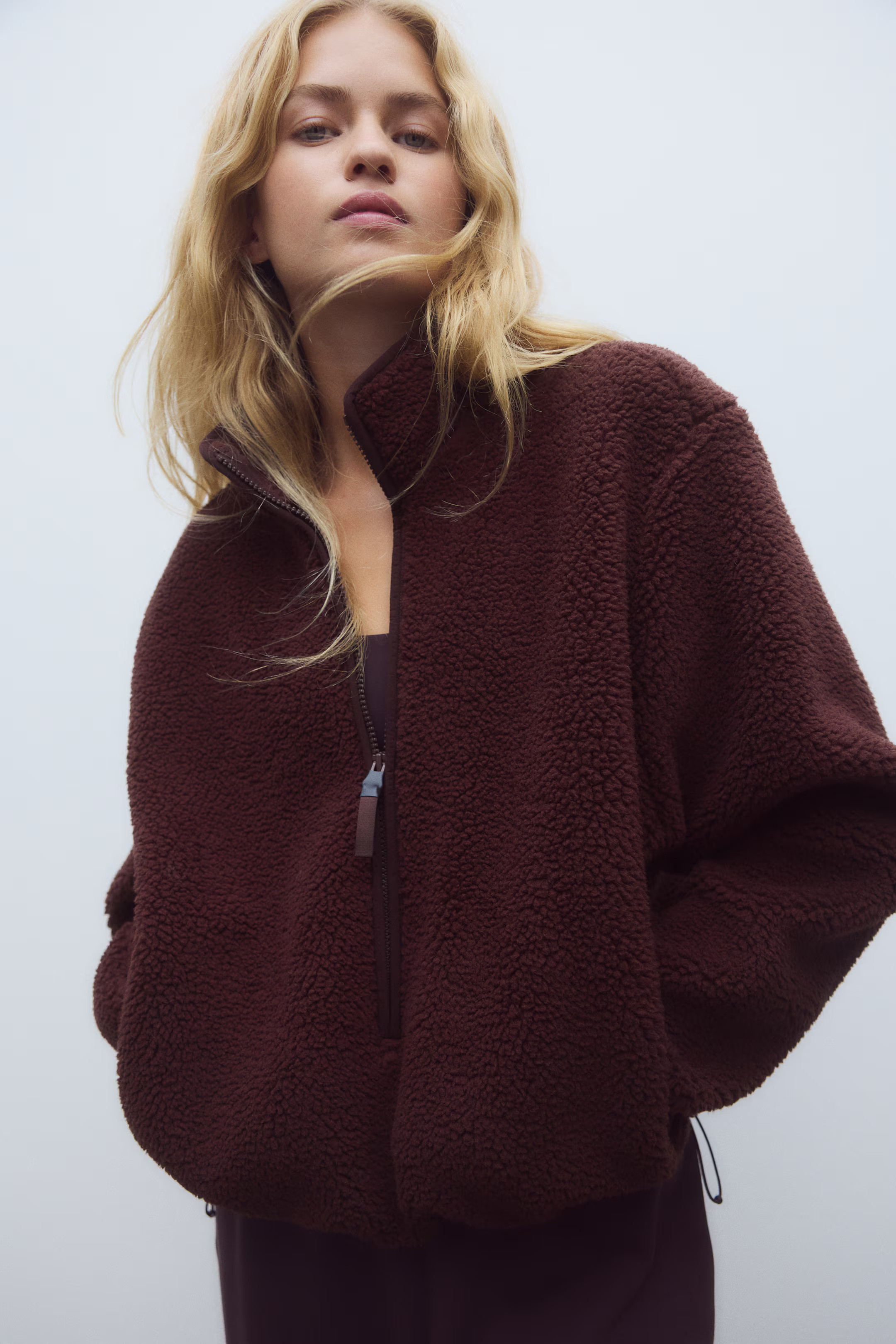 Teddy sports top | H&M (UK, MY, IN, SG, PH, TW, HK)