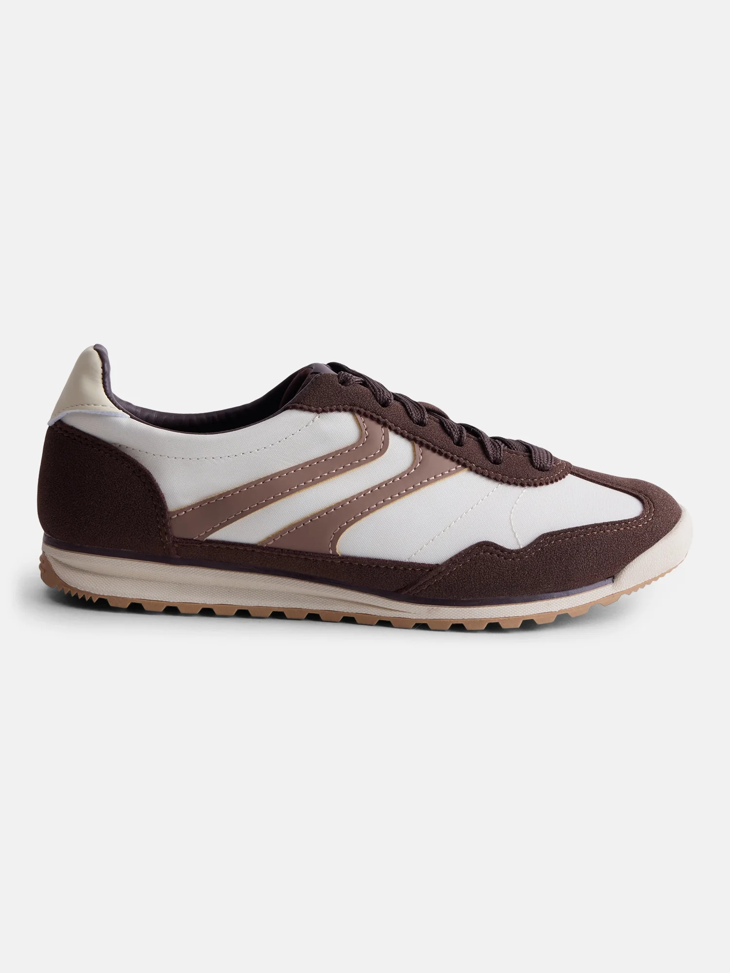 No Boundaries Women's Retro Lace-Up Sneaker | Walmart (US)