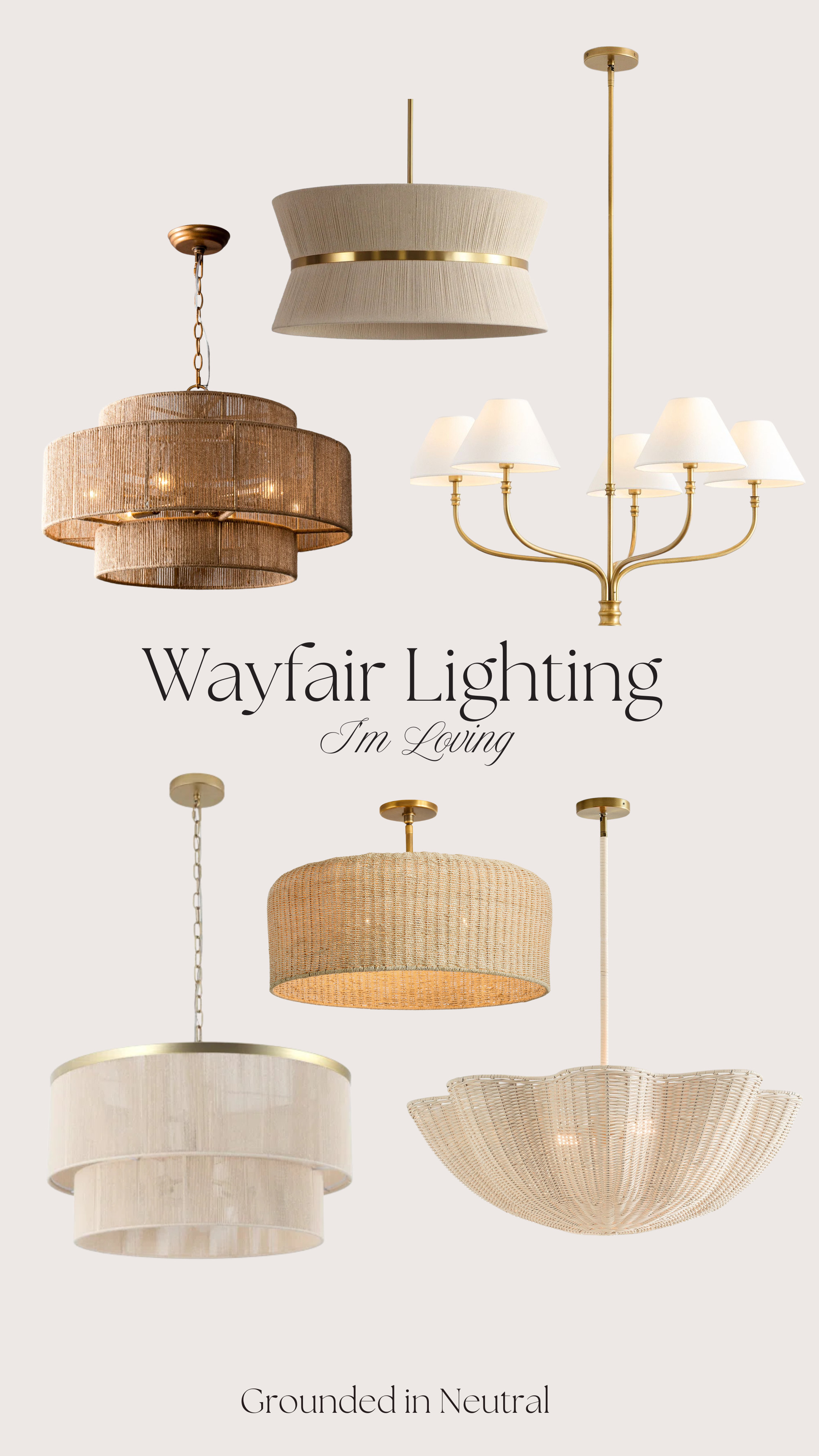 Wayfair's Black Friday in July sale ends tonight! ✨ Rounded up some lighting options I'm loving. @Wayfair 🤍

Designer inspired lighting, lighting inspo

#LTKHome #LTKSaleAlert