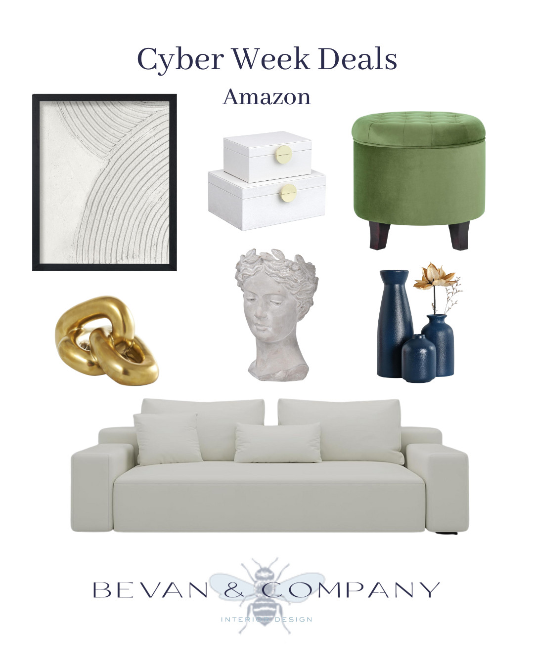 Cyber Week starts on November 17, which means you don't have to wait for Black Friday or Cyber Monday to get your holiday shopping started! We've put together a gift guide of our favorite items from Amazon, ranging from wall art to coffee table decor to throw pillows and more. Happy shopping (and gifting)! 	 

 

#LTKCyberWeek #LTKGiftGuide #LTKHome