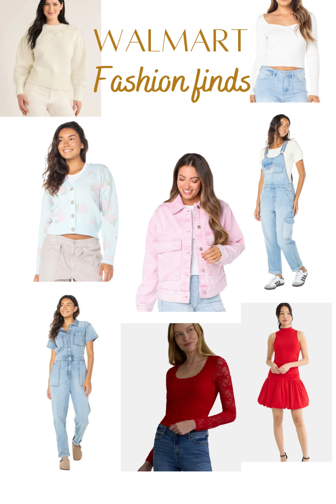 Walmart head turners 👀 Walmart fashion finds, affordable fashion, affordable jean jackets, affordable jean overalls, spring outfit ideas

#LTKFindsUnder50 #LTKMostLoved #LTKSaleAlert