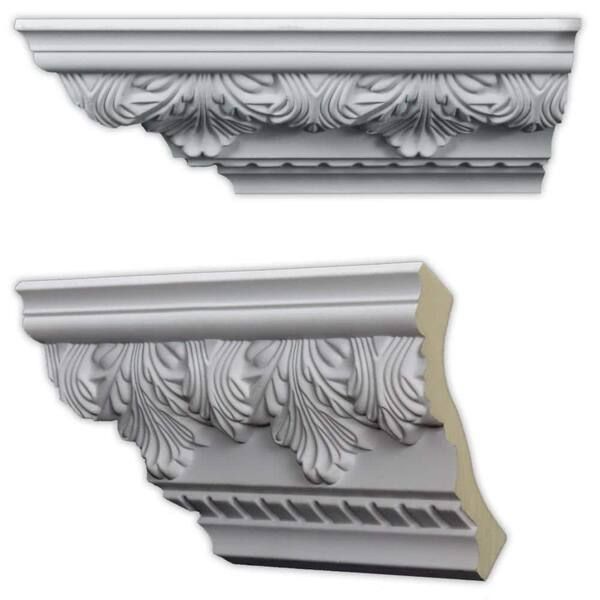 Acanthus and Dentil 5.5-inch Crown Molding (8 pieces) | Bed Bath & Beyond