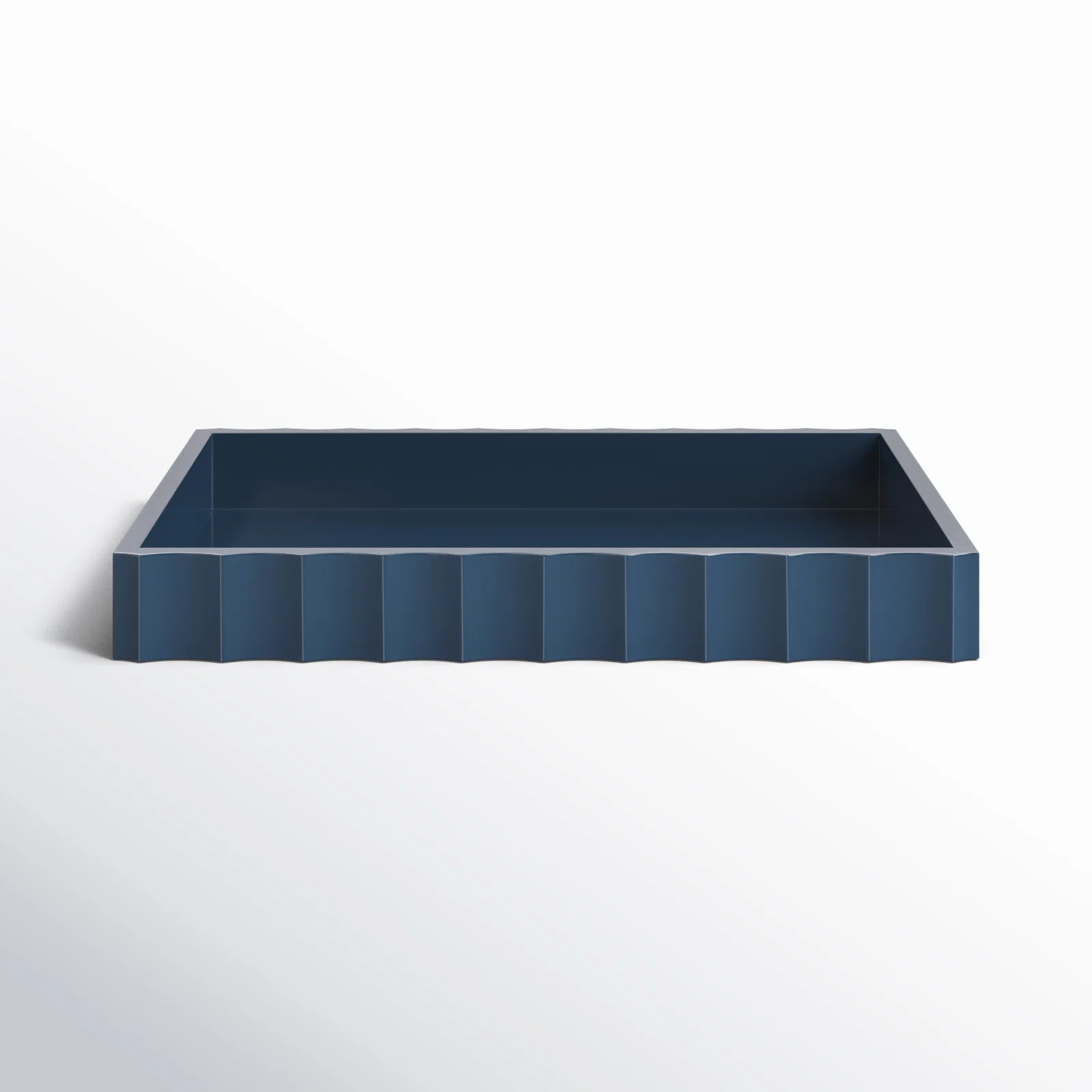 AllModern Cardella Fluted Rectangle Serving Tray & Reviews | Wayfair | Wayfair North America