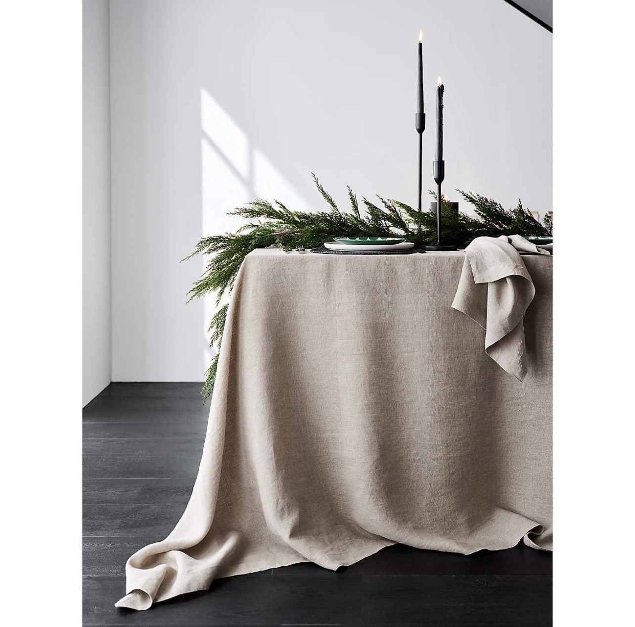Neutral holiday table decor for Christmas and Thanksgiving
Christmas garland, 
Table setting, tablescape, table cloth, beige, greige, green, candle holders, dining room, hosting, entertaining, gift ideas, organic modern, transitional, classic, earthy, organic modern, transitional , farmhouse, minimalist, kitchen decor, Amazon must haves 

#LTKHoliday

#LTKFindsUnder100 #LTKFindsUnder50 #LTKHome
