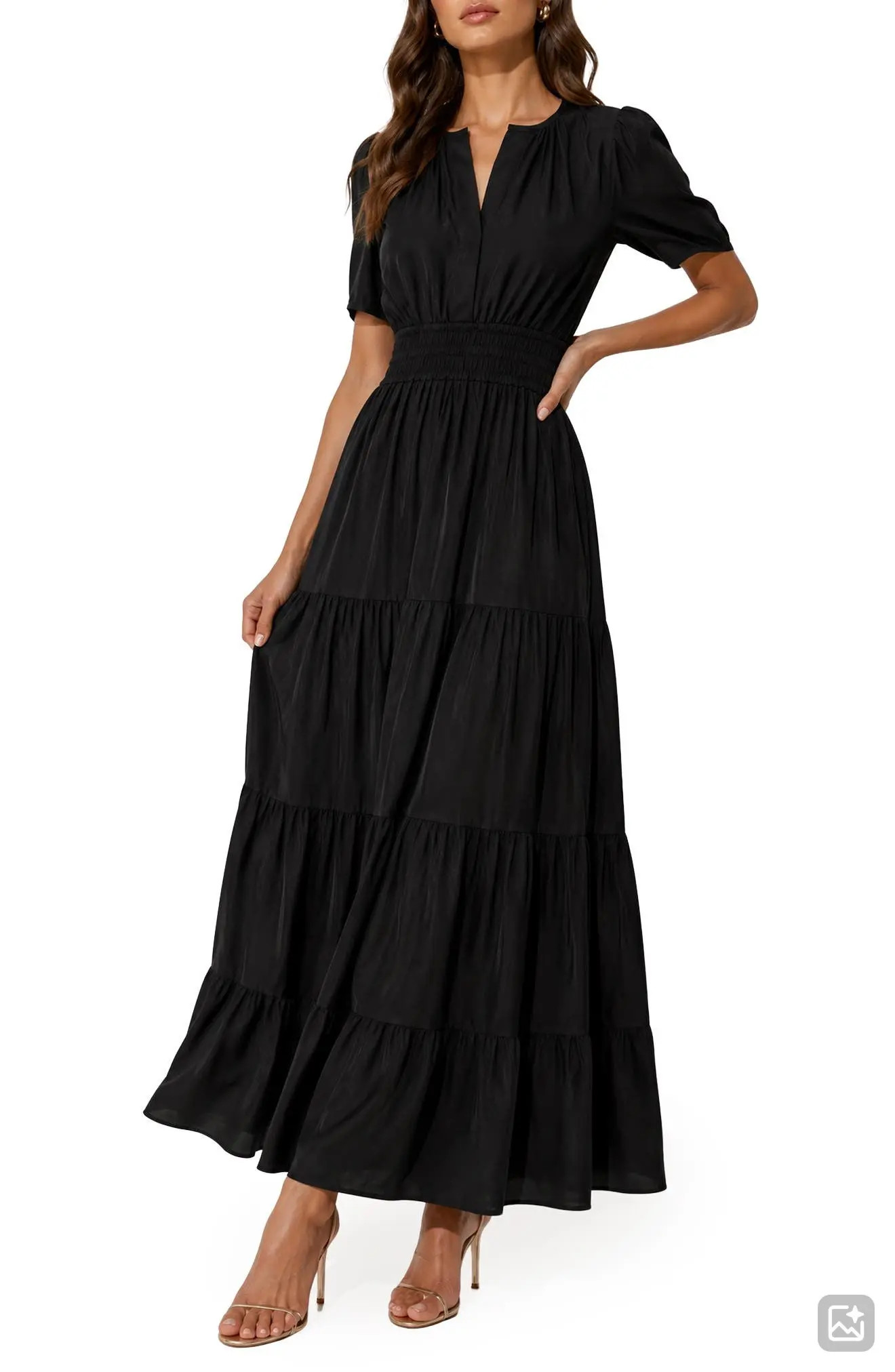 BY DESIGN Rio Crepe Maxi Dress (Women) | Nordstromrack | Nordstrom Rack