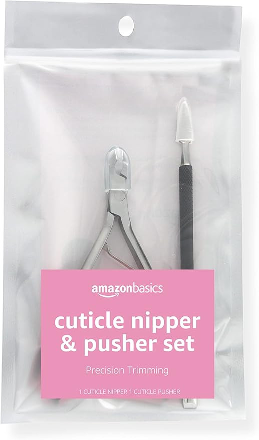 Amazon Basics Cuticle Nipper and Pusher Set | Amazon (US)