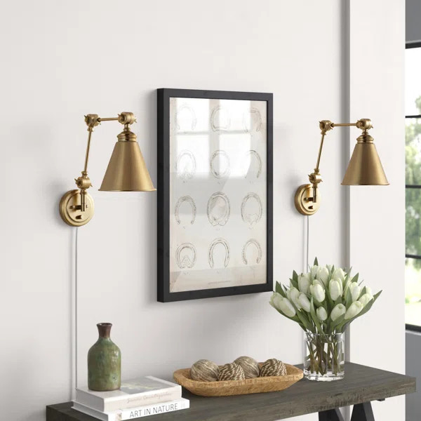 Cessna Swing Arm Sconce (Set of 2) | Wayfair North America