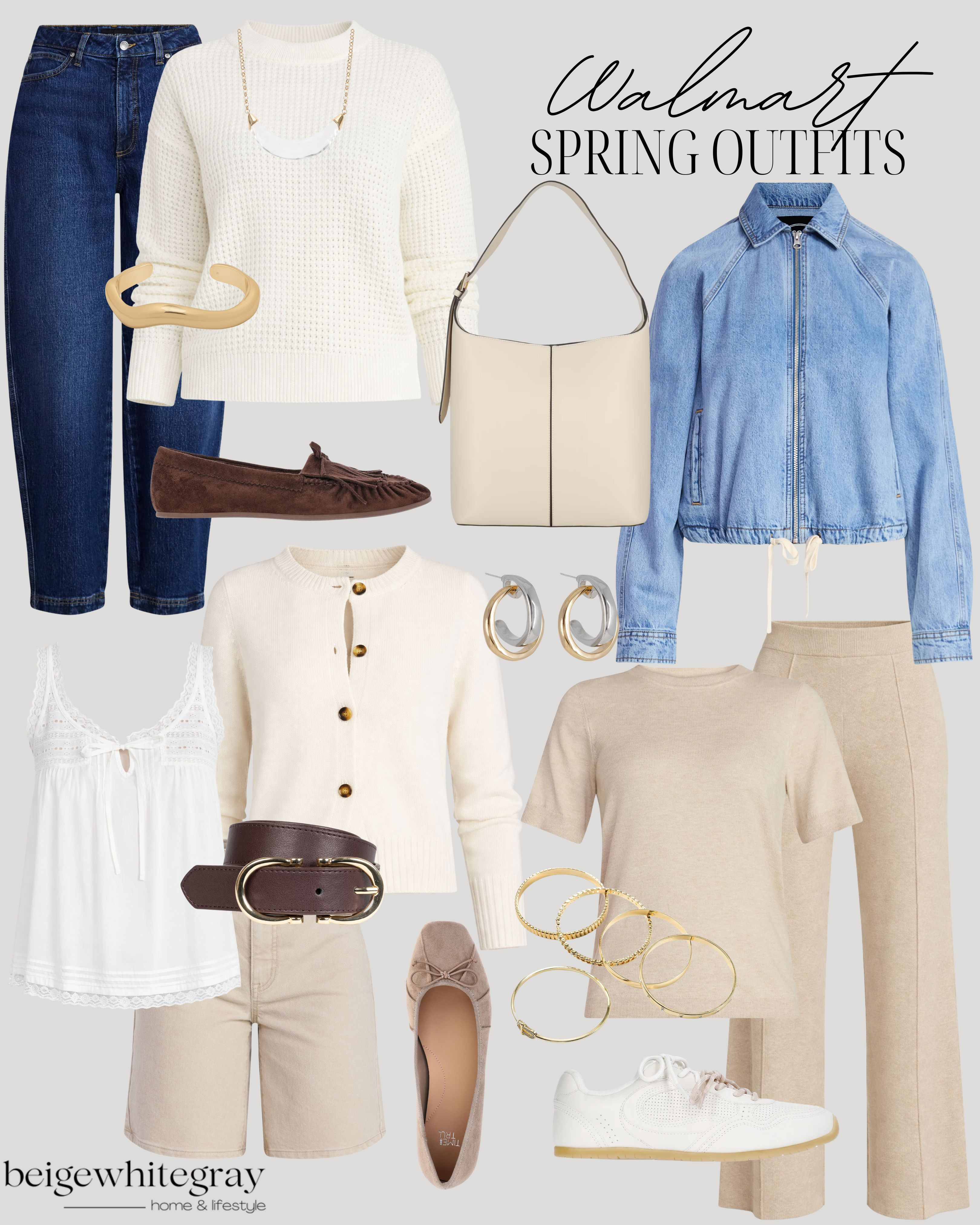 Spring Outfits and Accessories from Walmart!
Walmart Fashion / Walmart Spring /  Lightweight Knit Sweaters / Flowy Midi Dresses / Linen Button-Up Shirts / Neutral Blazers / Wide-Leg Pants / Cropped Cardigans / Floral Dresses / Ribbed Tank Tops / Denim Jackets / Soft Pastel Tops / White Jeans / Relaxed Jumpsuits / Ballet Flats / Loafers & Mules / Neutral Sneakers / Strappy Sandals / Woven Handbags / Straw Totes / Crossbody Bags / Layered Gold Jewelry / Delicate Necklaces / Statement Earrings / Silk Hair Scarves / Oversized Sunglasses / Lightweight Spring Jackets 

 

#LTKootd #LTKSeasonal