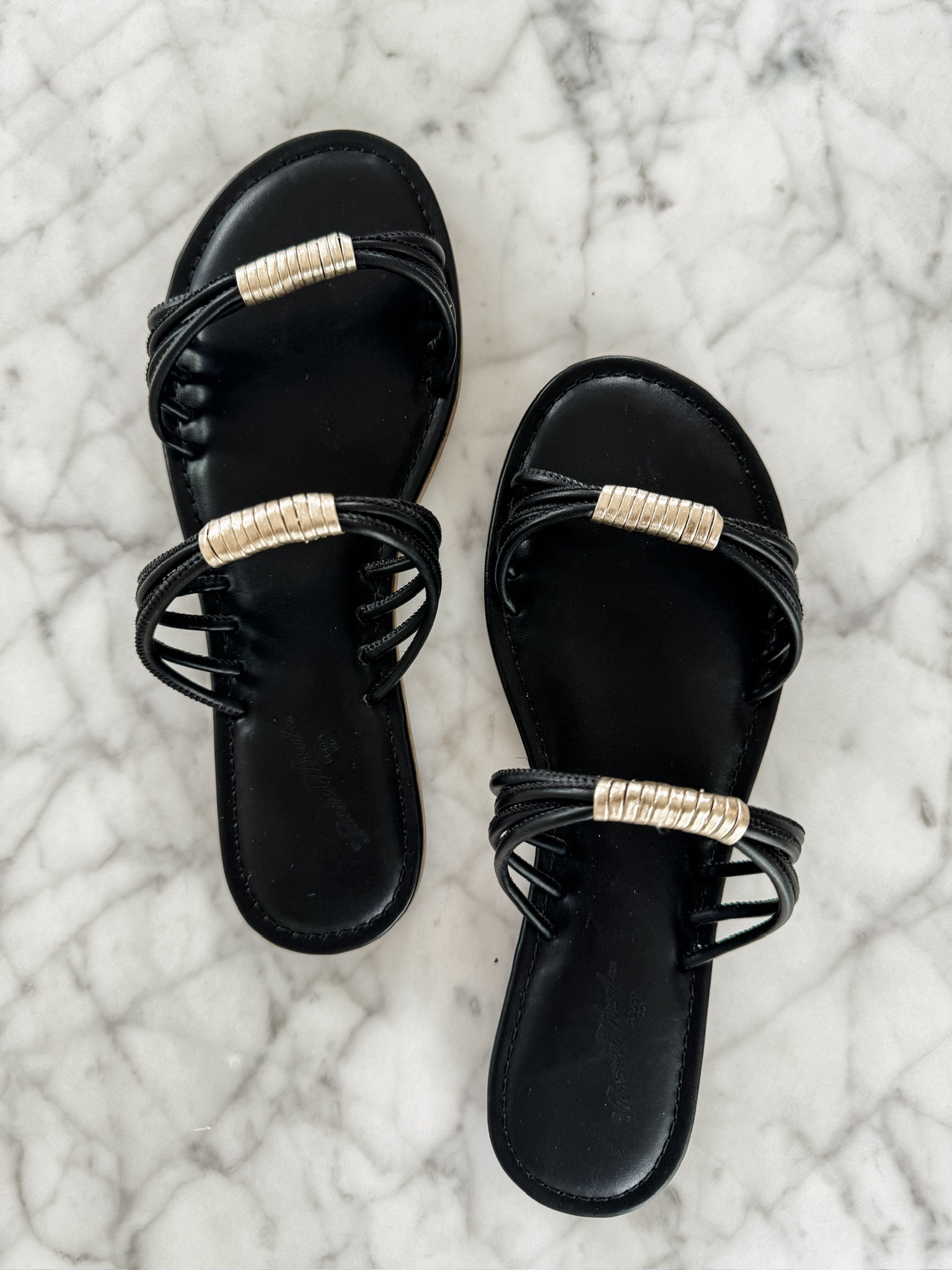 I love the gold detail on these! I have them in two colors! 

Loverly grey, Target shoes, summer shoes, Target finds, black sandals 

#LTKSummerSales #LTKSeasonal #LTKShoeCrush