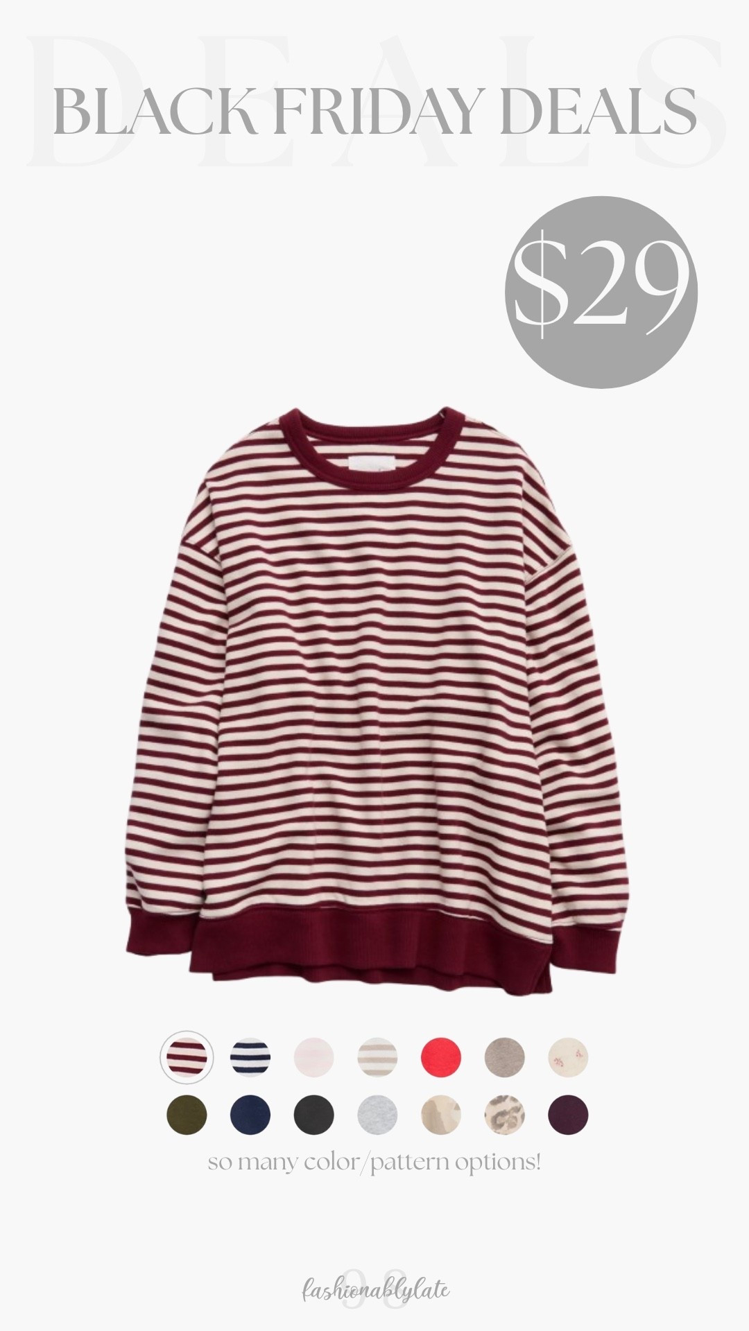 black friday deals | $29 sweatshirt 

#LTKSaleAlert #LTKFindsUnder50 #LTKCyberWeek