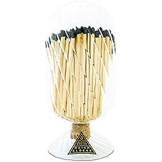 Skeem Design Glass Helix Match Cloche - Black tipped matches | Amazon (US)