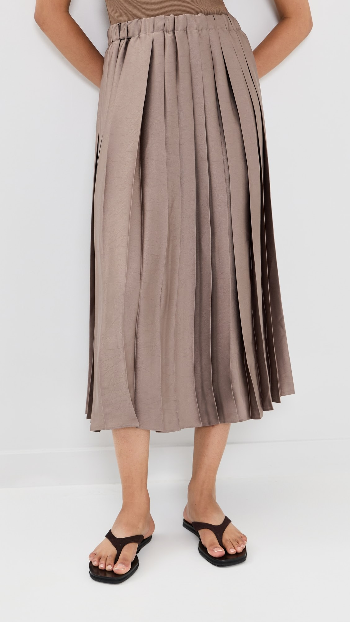 Feather Weight Pleated Pull On Skirt | Shopbop