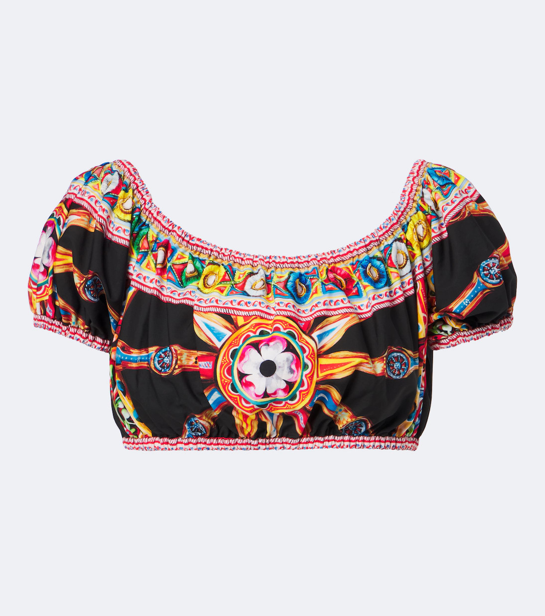Carretto cotton poplin crop top | Mytheresa (US/CA)